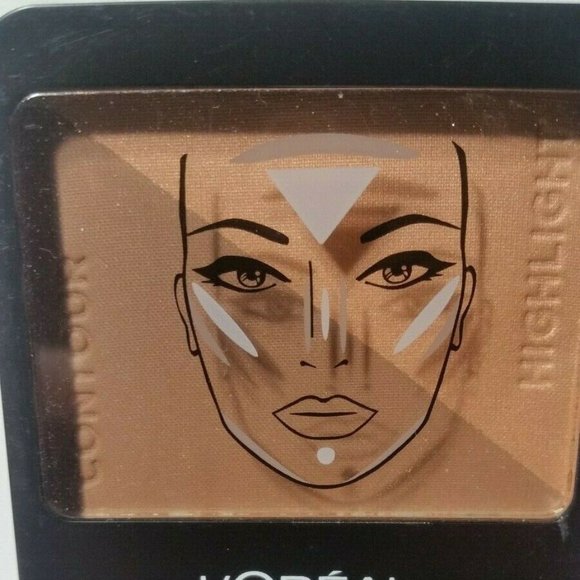 L'oreal Pro Contour Highlight Palette Deep #815 - Picture 2 of 6
